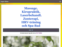 Tablet Screenshot of hagenhalsan.se